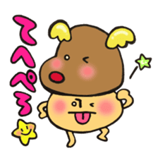 Mr. winter mushroom The Christmas ver sticker #13590947