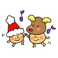 Mr. winter mushroom The Christmas ver sticker #13590948