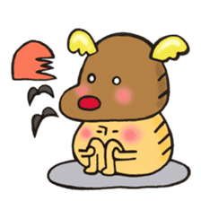 Mr. winter mushroom The Christmas ver sticker #13590950