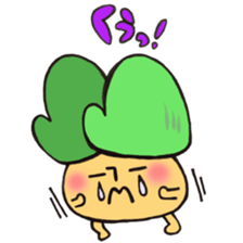 Mr. winter mushroom The Christmas ver sticker #13590953