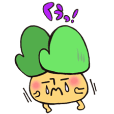 Mr. winter mushroom The Christmas ver sticker #13590953