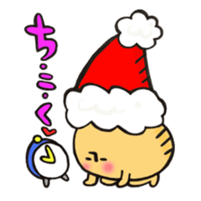 Mr. winter mushroom The Christmas ver sticker #13590959