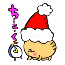 Mr. winter mushroom The Christmas ver sticker #13590959