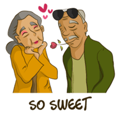 Orang Tua Kece By Kakti Studio Sticker 13591185