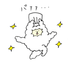 Pastry alpaca sticker #13591238