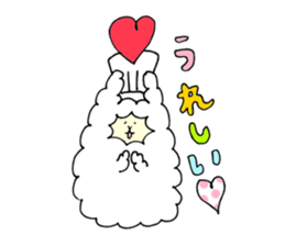 Pastry alpaca sticker #13591254