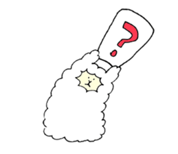 Pastry alpaca sticker #13591257