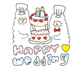 Pastry alpaca sticker #13591275