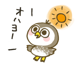 Little Owl Stiker sticker #13591670
