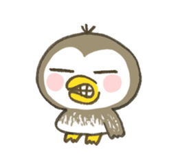 Little Owl Stiker sticker #13591690