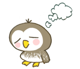 Little Owl Stiker sticker #13591694