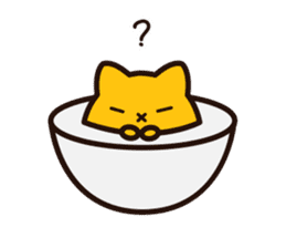 Cat Egg Ori sticker #13591819