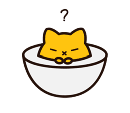 Cat Egg Ori sticker #13591819