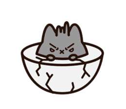 Cat Egg Ori sticker #13591820