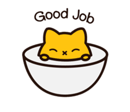 Cat Egg Ori sticker #13591823