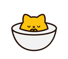 Cat Egg Ori sticker #13591828