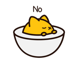 Cat Egg Ori sticker #13591831