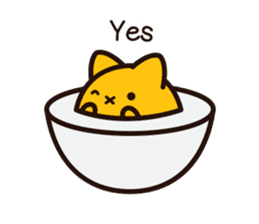 Cat Egg Ori sticker #13591832