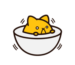 Cat Egg Ori sticker #13591840