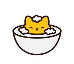 Cat Egg Ori sticker #13591844