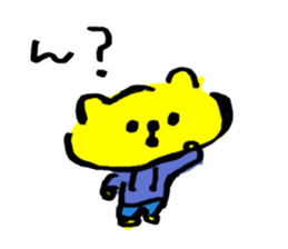 Bear such guy sticker #13591961