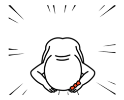 An annoying woman It moves. sticker #13592312