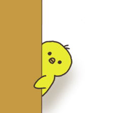 Chick and Owl and Chicken. sticker #13592478