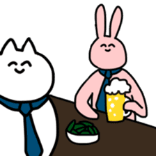 The cat called Yoshio sticker #13592826