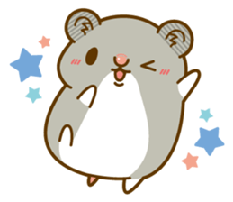 Daily life of a hamster 2 sticker #13592895