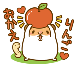 Daily life of a hamster 2 sticker #13592897