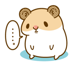 Daily life of a hamster 2 sticker #13592914