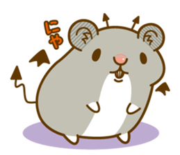 Daily life of a hamster 2 sticker #13592917