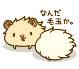 Daily life of a hamster 2 sticker #13592920