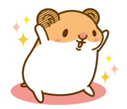 Daily life of a hamster 2 sticker #13592927