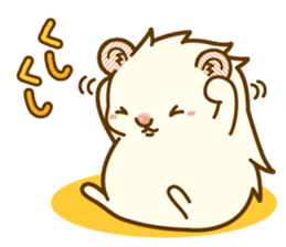 Daily life of a hamster 2 sticker #13592928