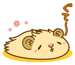 Daily life of a hamster 2 sticker #13592930
