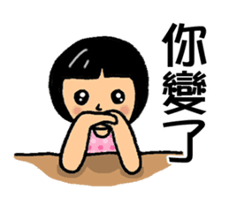 Kawaii Girl Stickers sticker #13593153