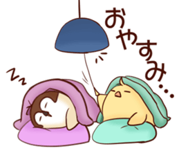 Chick and Sparrow sticker #13593159