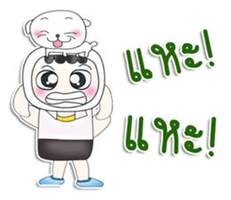 My name is Yochi.^^ love dog. sticker #13593820