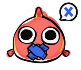 GO GO GOLDFISH sticker #13594912