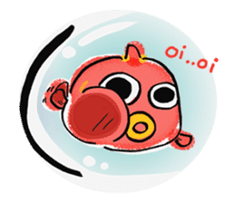 GO GO GOLDFISH sticker #13594919