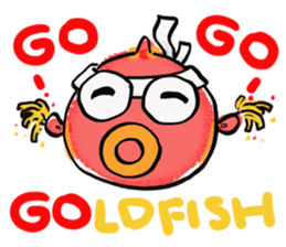 GO GO GOLDFISH sticker #13594933