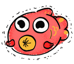 GO GO GOLDFISH sticker #13594938