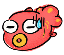 GO GO GOLDFISH sticker #13594939