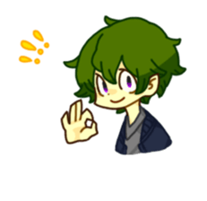 TENPA BOY STAMP sticker #13595419