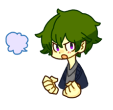 TENPA BOY STAMP sticker #13595428