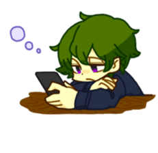 TENPA BOY STAMP sticker #13595434