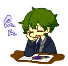 TENPA BOY STAMP sticker #13595441