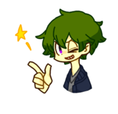 TENPA BOY STAMP sticker #13595445