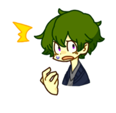 TENPA BOY STAMP sticker #13595448